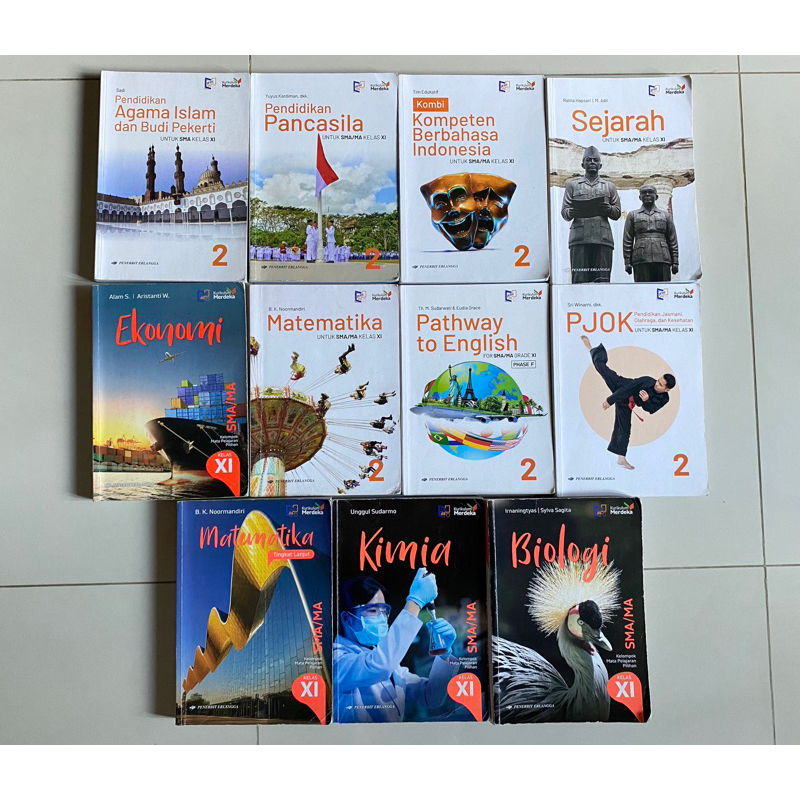 

Buku Kurikulum Merdeka Kelas 11[Preloved]