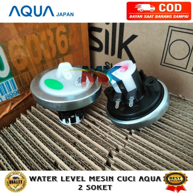 Water Level Mesin Cuci AQUA Top Loading / 1 Tabung 2 Soket
