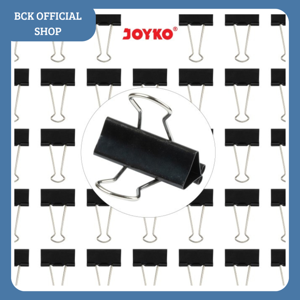 

Binder Clip No. 105 Klip Penjepit Kertas Black 105 Joyko