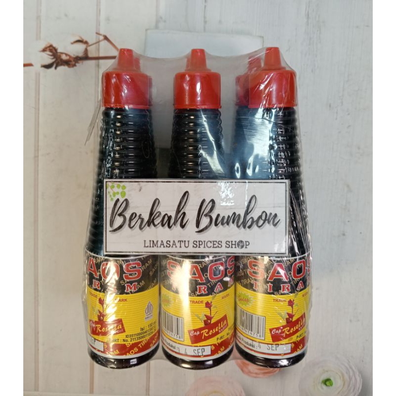 

Saos TIRAM Cap Rosella botol 150 ml