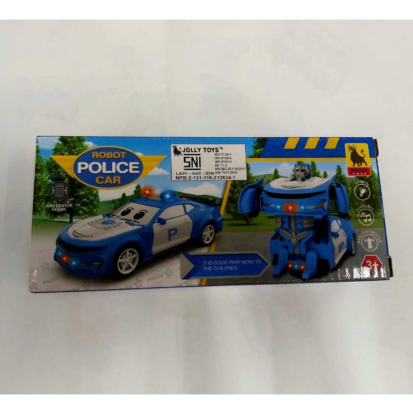 Mainan Robot Police Car. 223-2