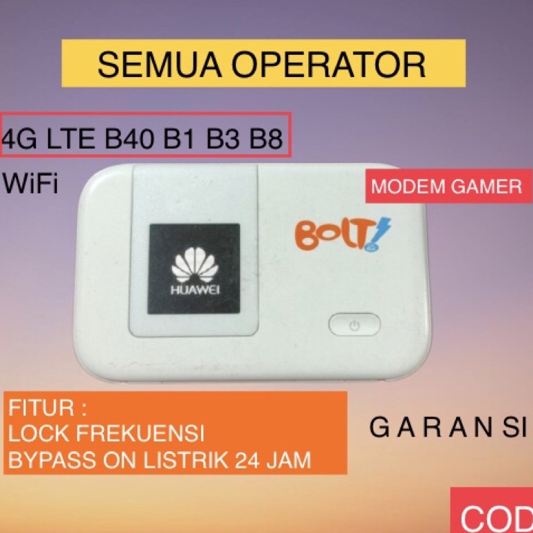 Modem Wifi 4G Mifi Huawei E5372s E5372 5372 Bolt Slim 1 Bolt Max 1 Unlock All Operator BYPASS a X2M5