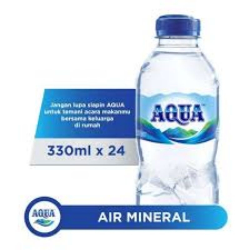 

Aqua botol mini / Aqua botol 330ml