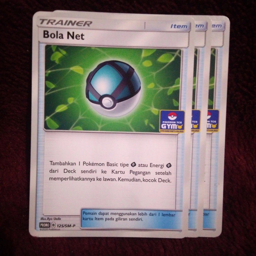 Bola Net Promo Gym 125/SM-P - Pokemon TCG Indonesia