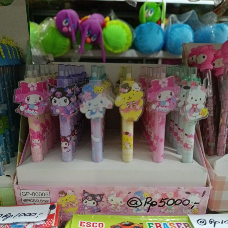 

pulpen lucu sanrio kantor dan sekolahan