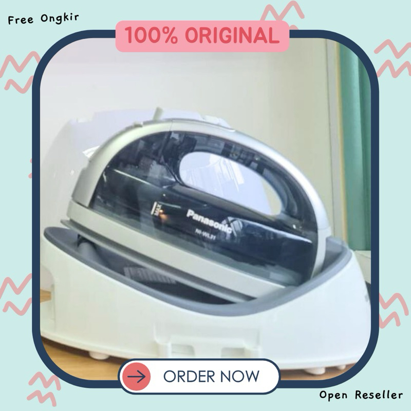Panasonic cordless iron setrika uap tanpa kabel NI-WL31