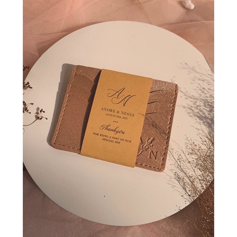 Souvenir Card Holder + Package | Souvenir Stnk tempat kartu