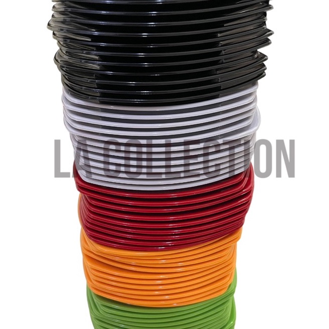FG2  1 lusin  Piring Corel Kecil Ione  Piring Dessert  Piring Makan Plastik 12pcs