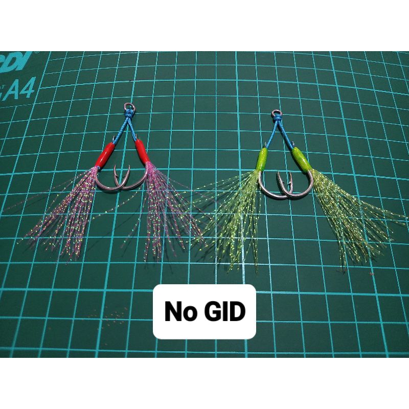 Assist Hook Metal Jig GID dan Non GID