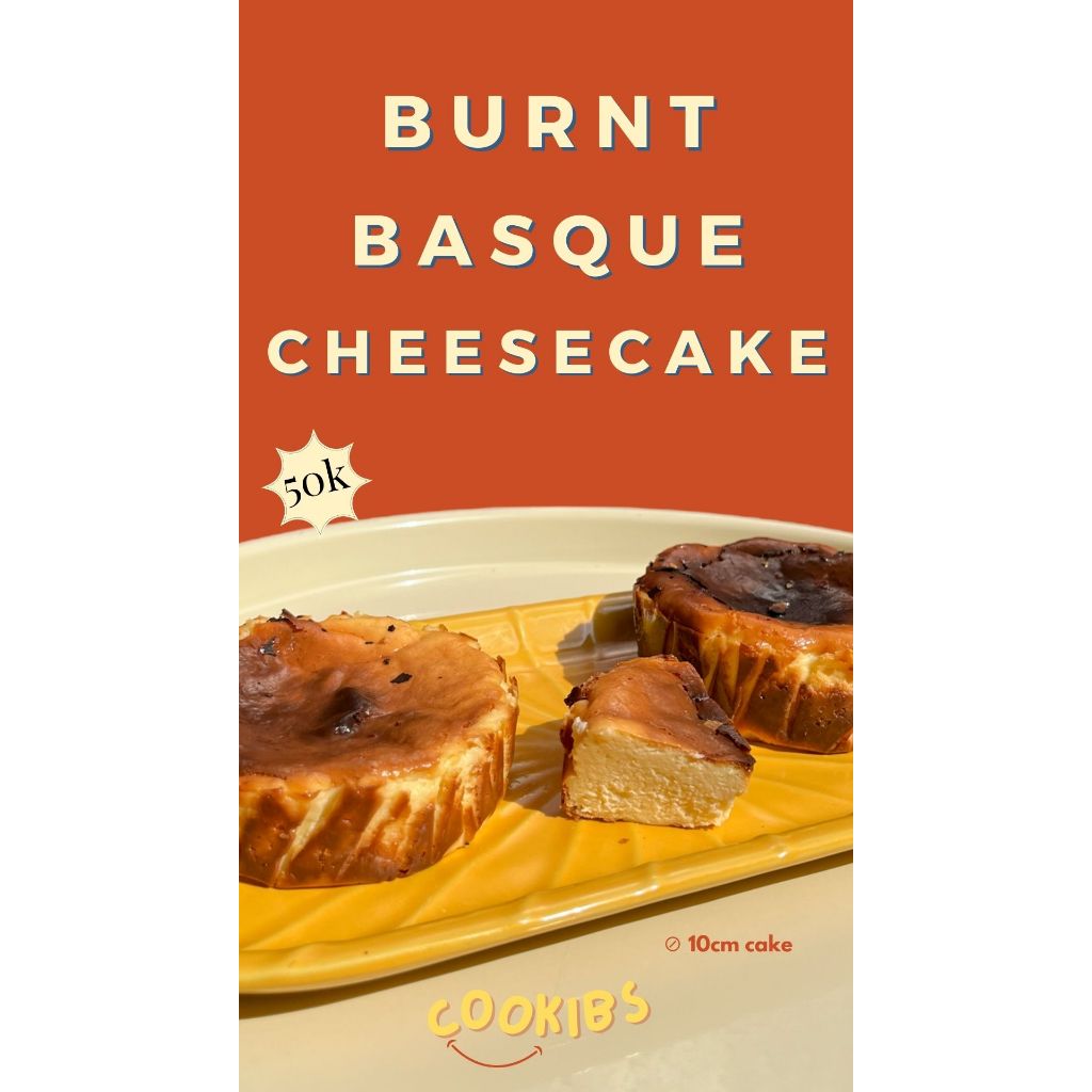 

BURNT BASQUE CHEESECAKE
