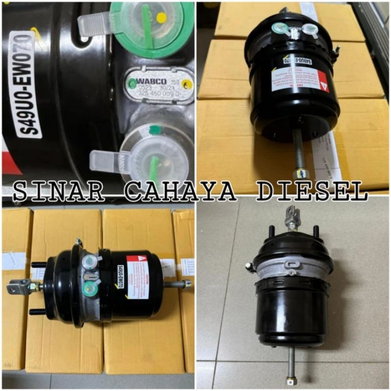 BRAKE CHAMBER ASSY 30/24 S49U0-EW070/60/80/90 HINO 500 FM260 JAPAN ORI