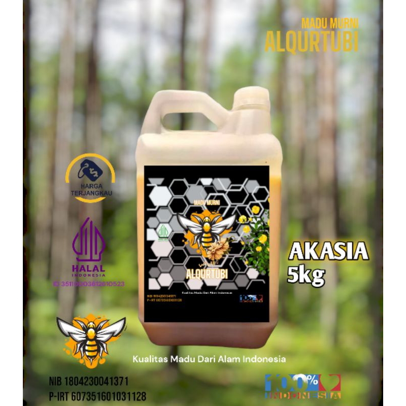 

[ GROSIR ] Madu AKASIA 5KG - Madu Murni ALQURTUBI