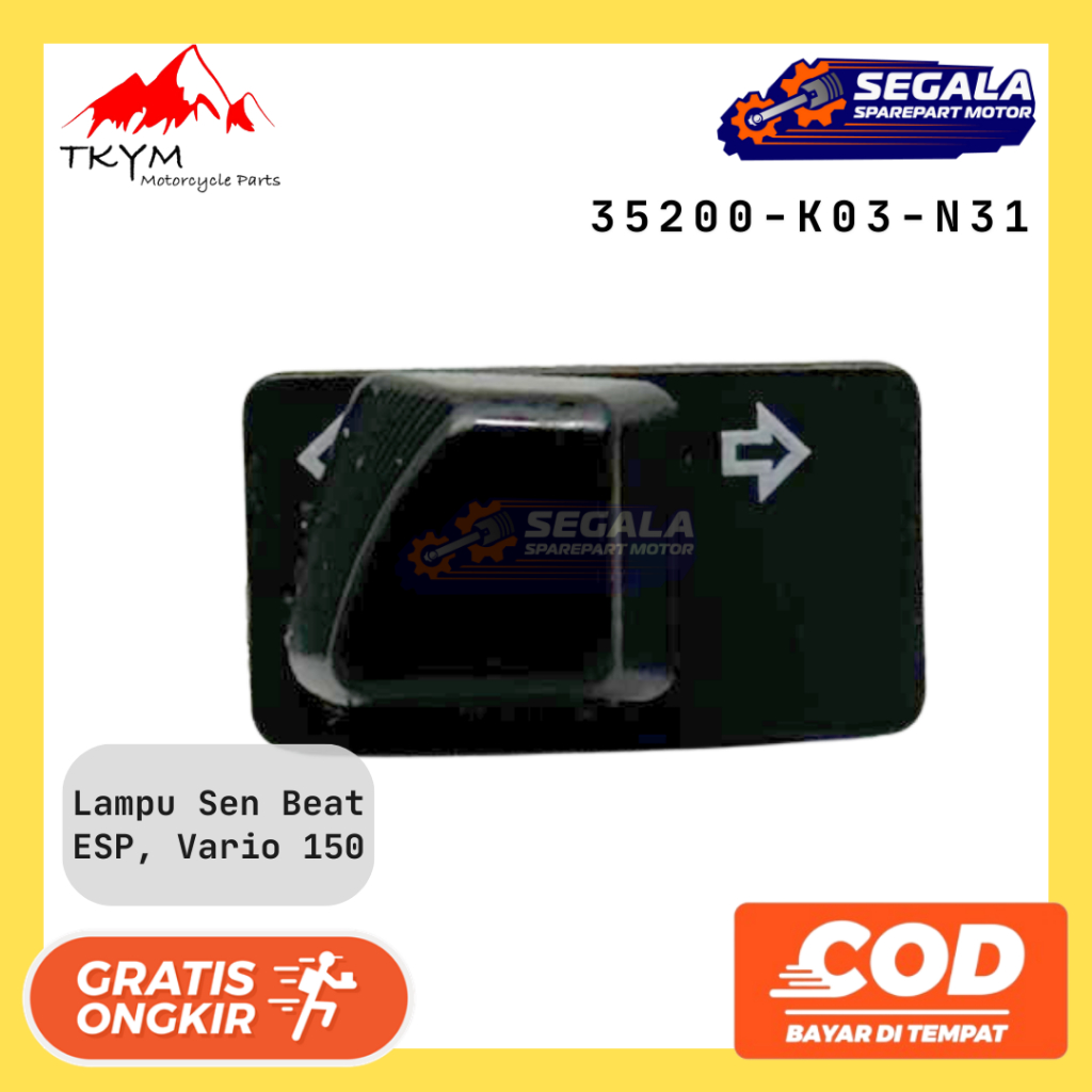 Tombol Lampu Sein Takayama Beat ESP Vario 150 35200-K03-N31 Sen