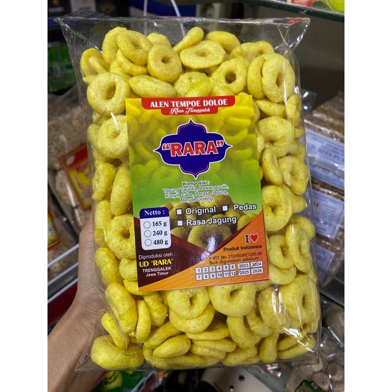 

SPESIAL ALEN ALEN KLANTING KHAS TRENGGALEK KEMASAN 25GR OLEH OLEH KHAS TRENGGALEK