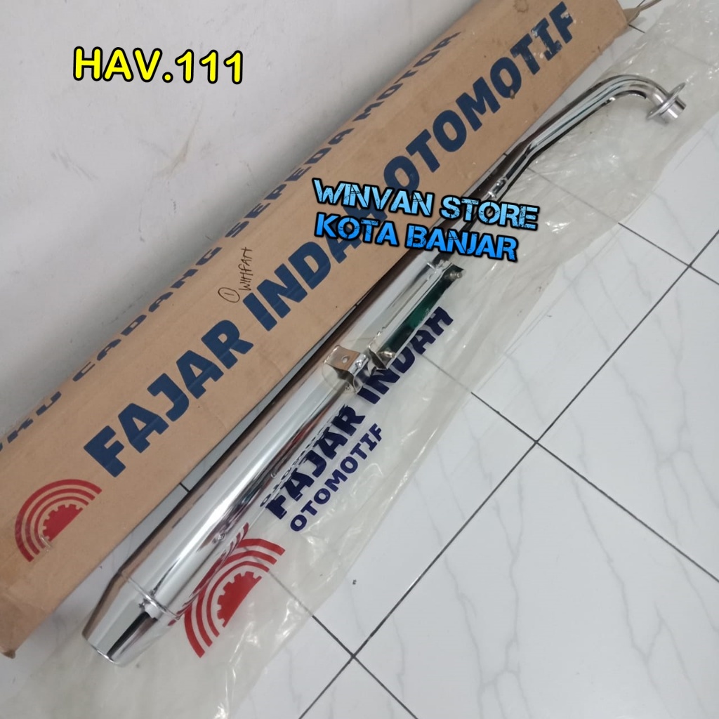 Knalpot C700 C800 Super Cup Astrea 800 Nos