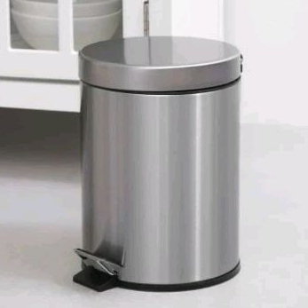 Informa Tempat Sampah Stainles 5 L Pedal Trash Bin