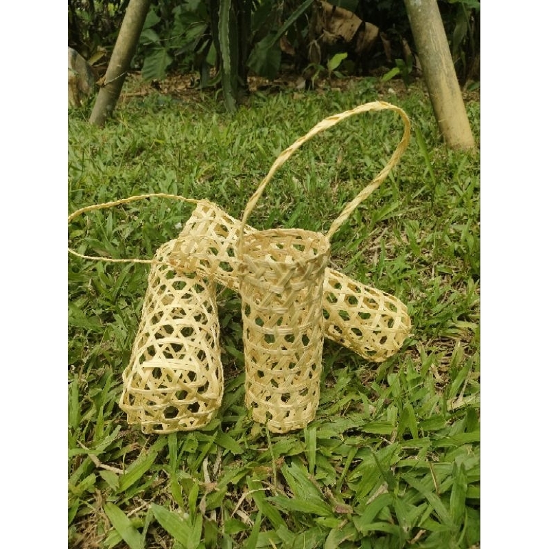 Tumbler Anyaman bambu,botol marjan/madu
