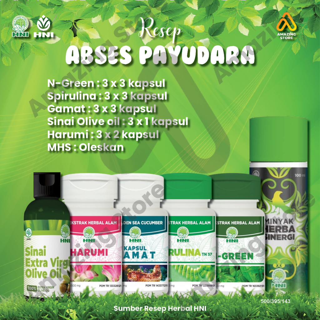Resep Herbal Abses Gigi dan Abses Payudara atasi dengan Minyak Herba Sinergi HNI HPAI