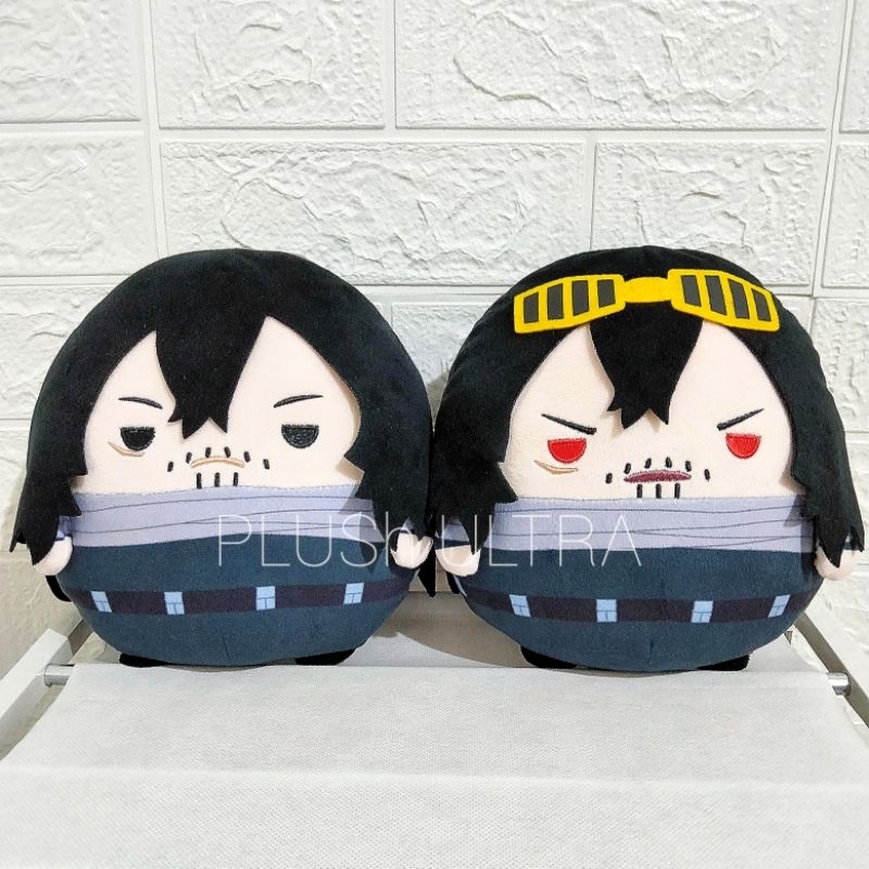 Fuwa M Shota Aizawa Eraser Head Boku No Hero Academia MHA BNHA Anime Plush Keychain Gantungan Kunci 