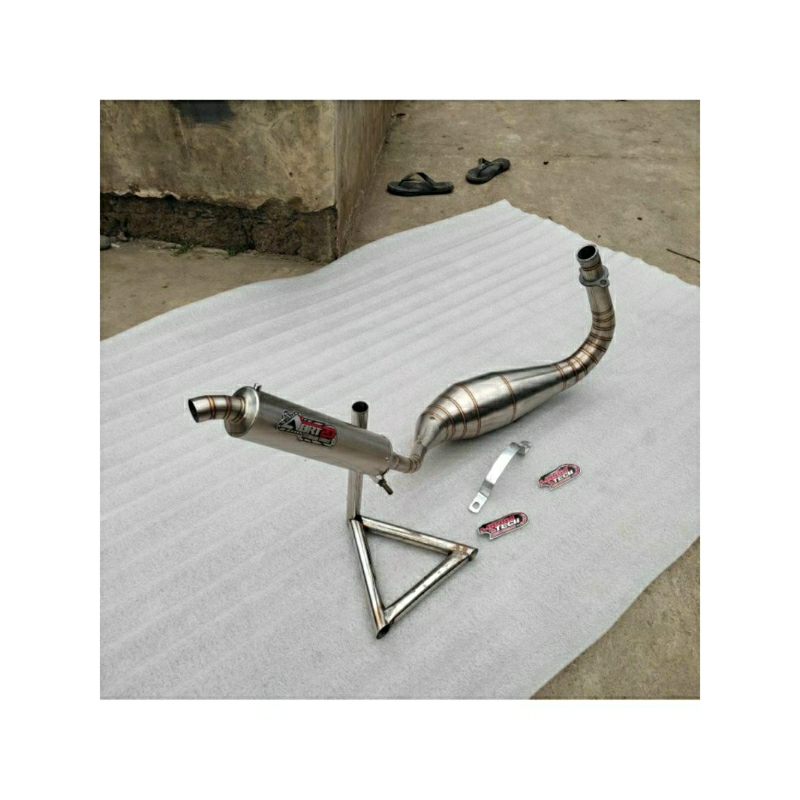 kenalpot Rx king kolong repsol stenlis bisa di Rx king dan Rx s