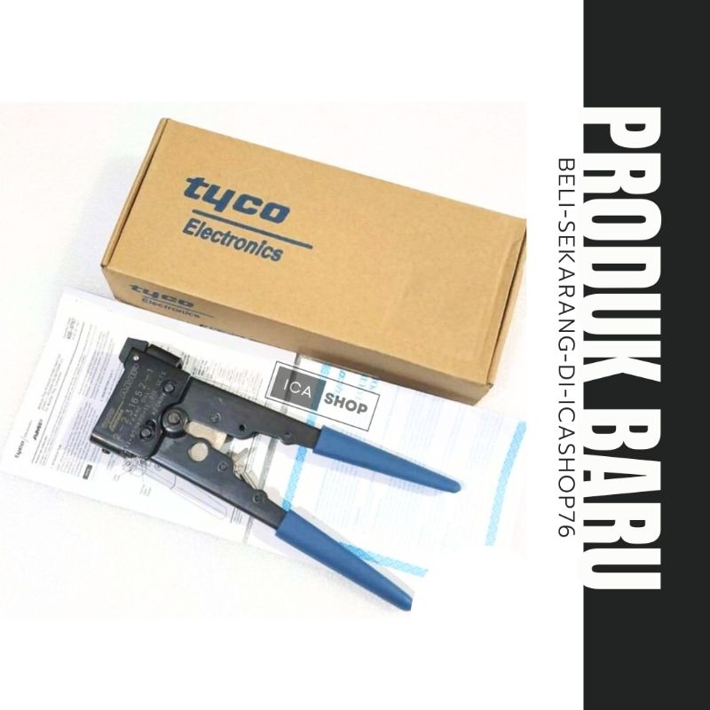 CRIMPING TOOL AMP CAT5E Tyco RJ45 2-231652 versi MURAH - TANG AMP MODULAR