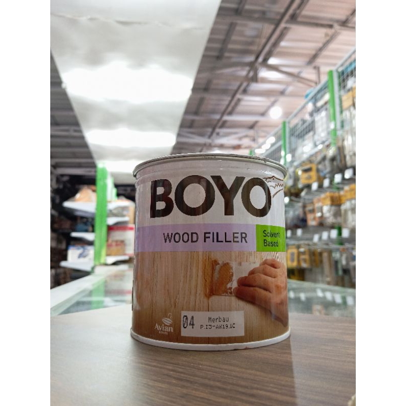 Dempul kayu BOYO (MERBAU)