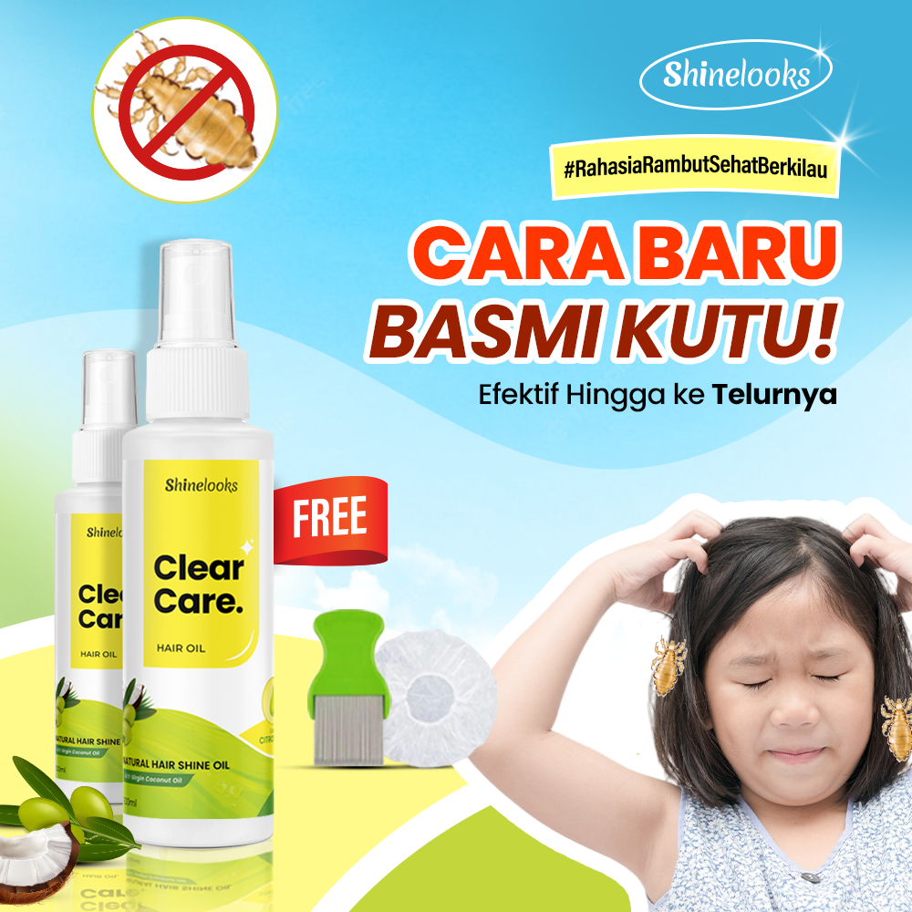 AMPUH Obat Kutu Rambut Dan Telur Kutu 100 ML - Penghilang Kutu Rambut Anak Dan Dewasa