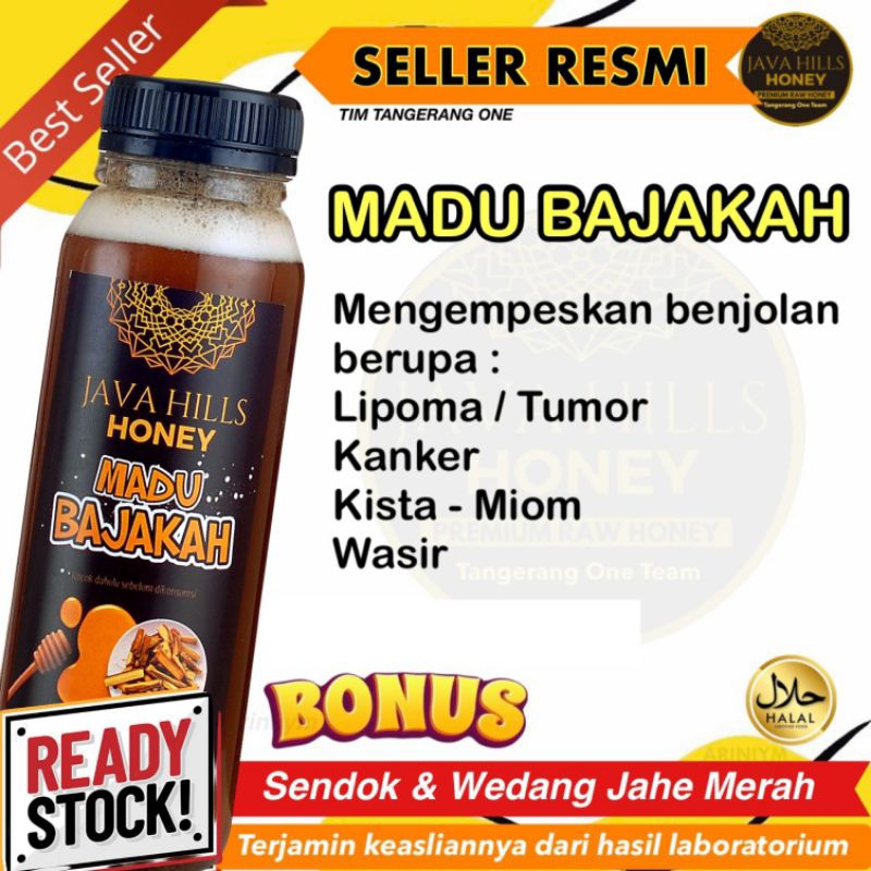 

java hills madu bajakah herbal 320grm | mengempeskan benjolan | tumor | wasir | kista