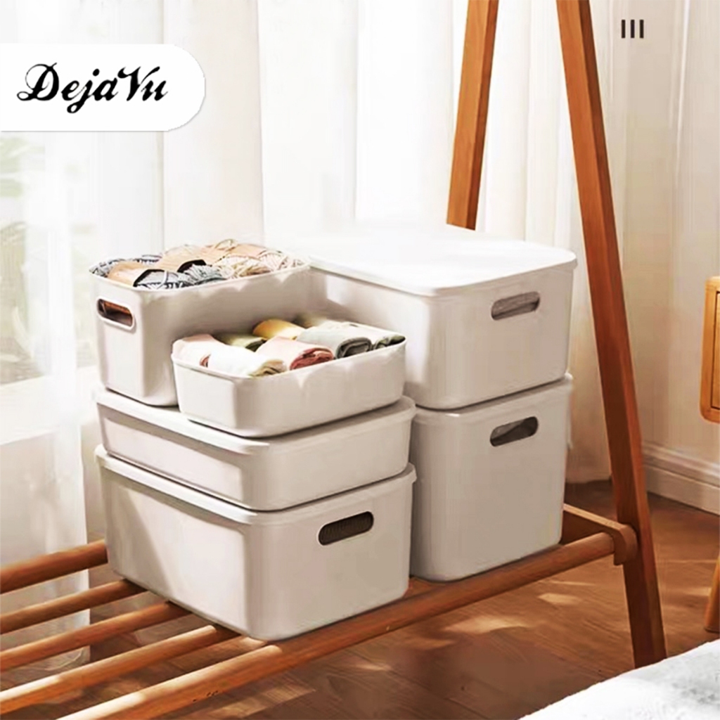 Dejavu Kotak Penyimpanan Bin Pantry Serbaguna Kotak Plastik Makanan Box Storage Container HSB786
