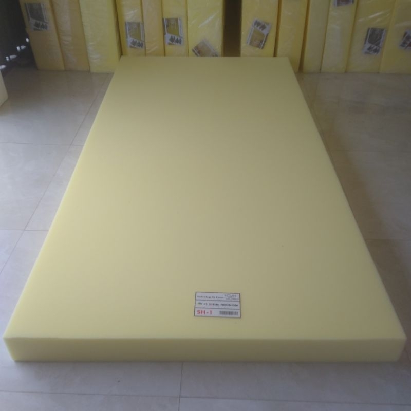 KASUR BUSA LEMBARAN 120X200 TEBAL CM 10 DENSITY 16 GARANSI 10 TAHUN