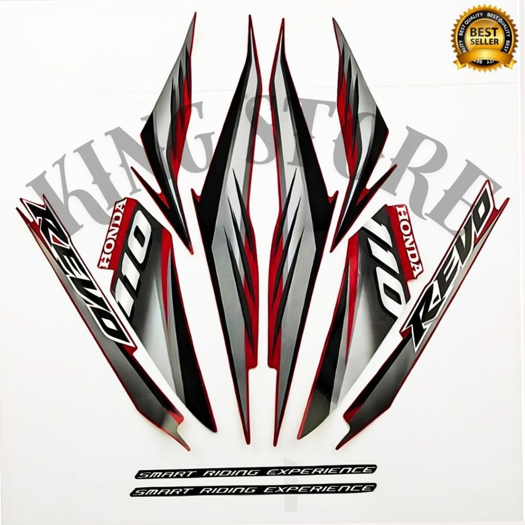STRIPING STIKER MOTOR REVO ABSOLUTE 2009 STANDART LIST STANDAR REVO 2009TERMURAH