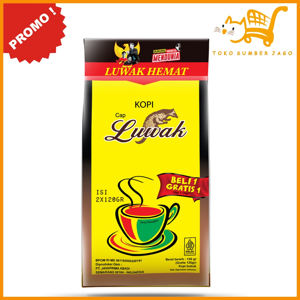 

Luwak Kopi Super Hemat Buy 1 Get 1