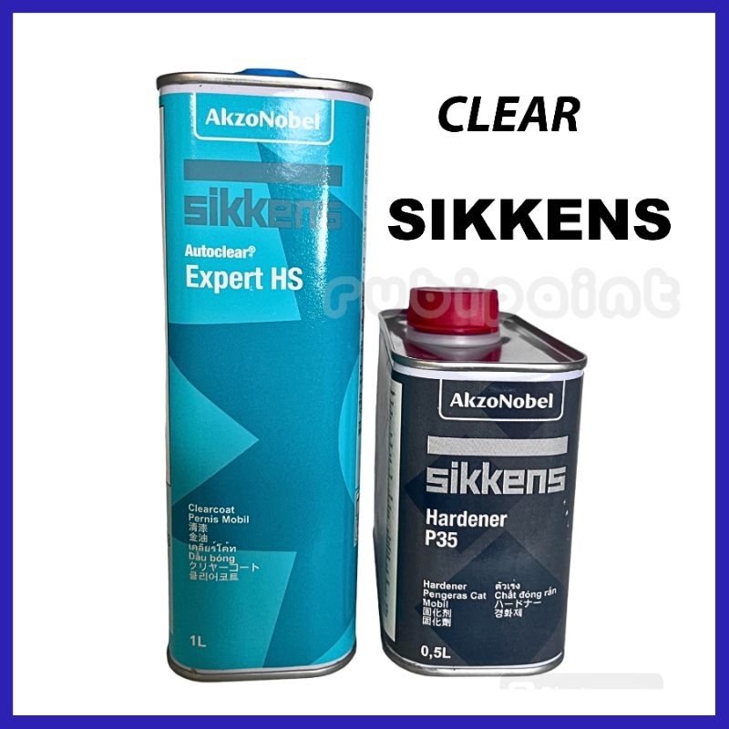 Clear Sikkens Expert HS dengan Hardener 1,5 L