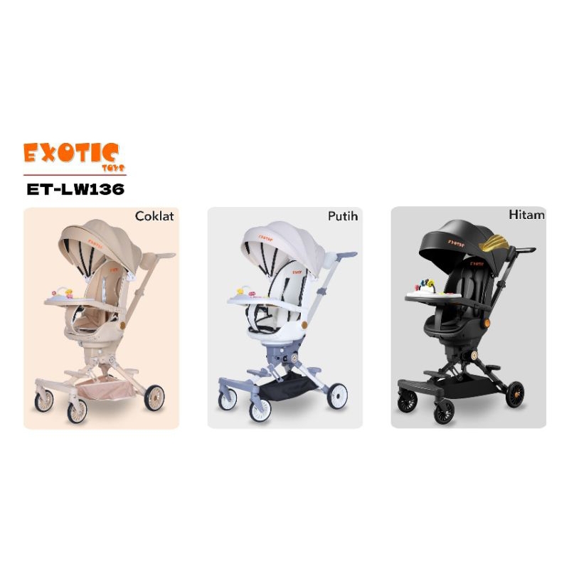 Baby Stroller EXOTIC LW 136 Kereta Dorong Bayi