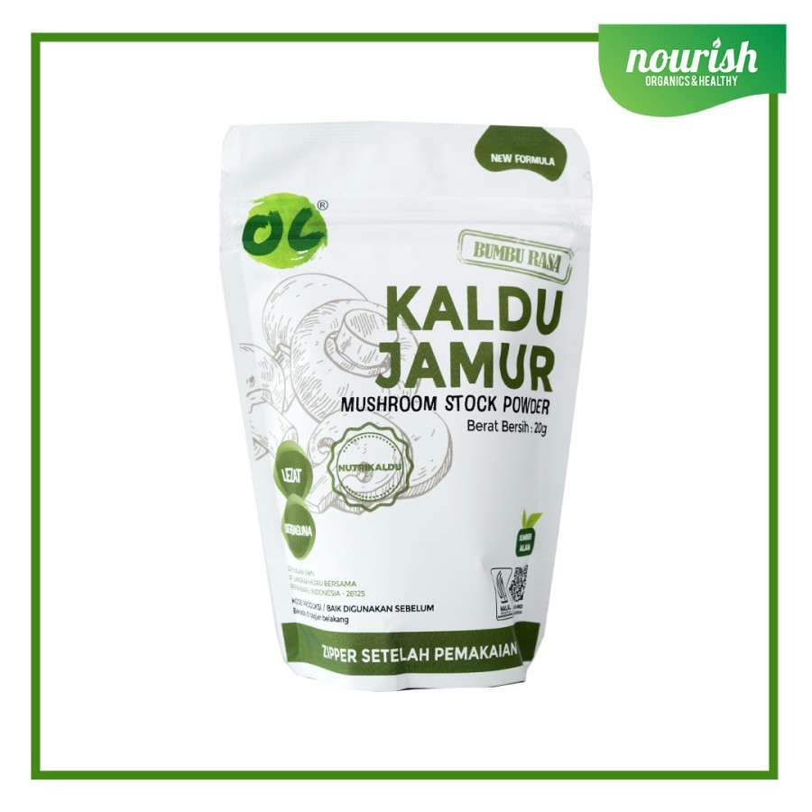 

Organic Center, Jamur Stock (Kaldu Jamur NO MSG) - 20 GRAM