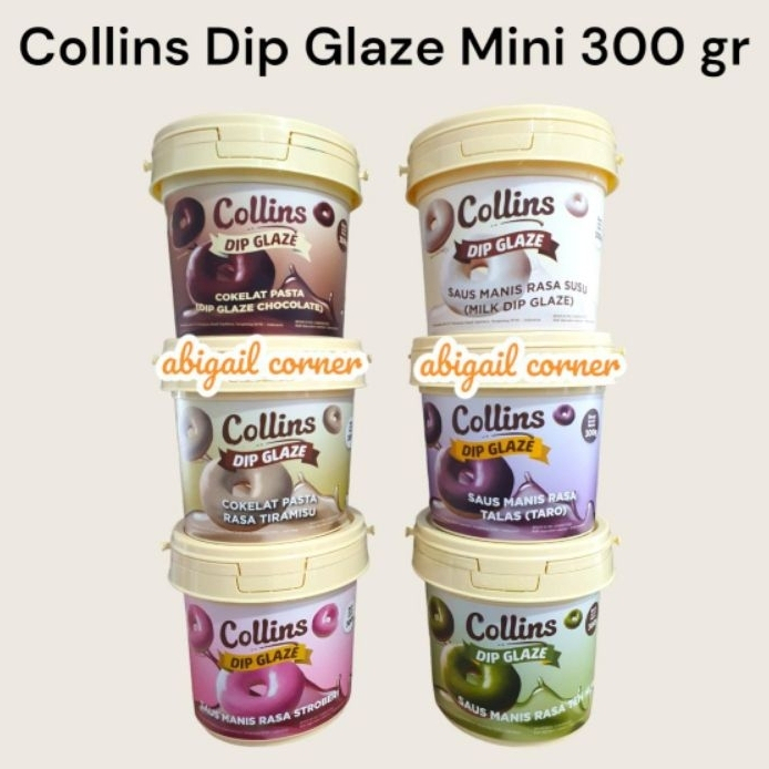 

Collins Dip Glaze Mini 300 g