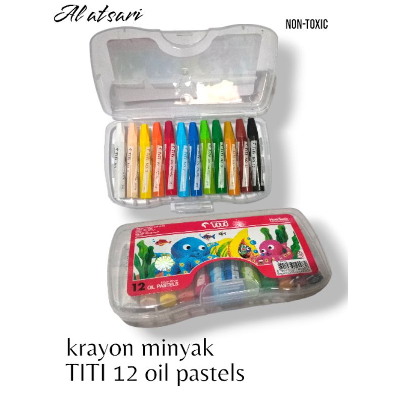 

TITI - krayon minyak / oil pastel TITI 12 colours
