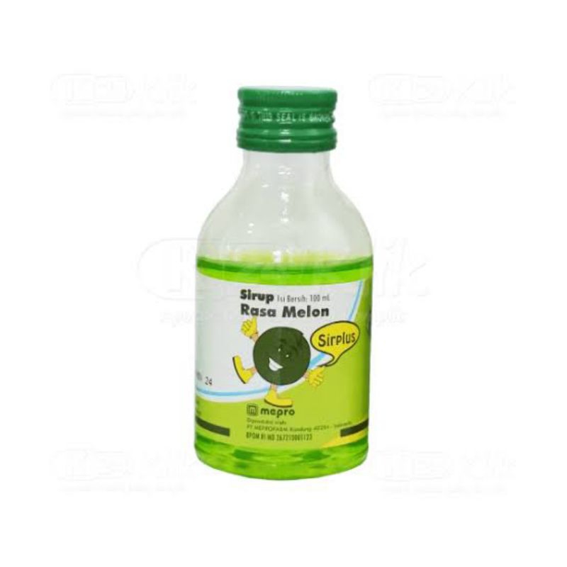 

SIRPLUS SIRUP 100 ML RASA MELON / PELARUT OBAT / PEMANIS OBAT /