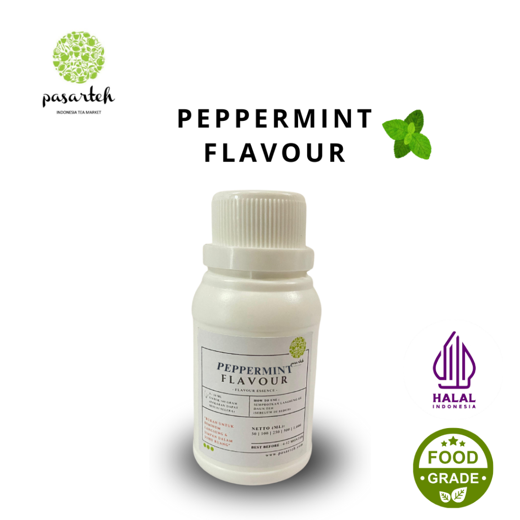 

[ pasarteh ] Peppermint Flavour | Flavour Essence | Perisa Peppermint | Essene Peppermint | Food Grade