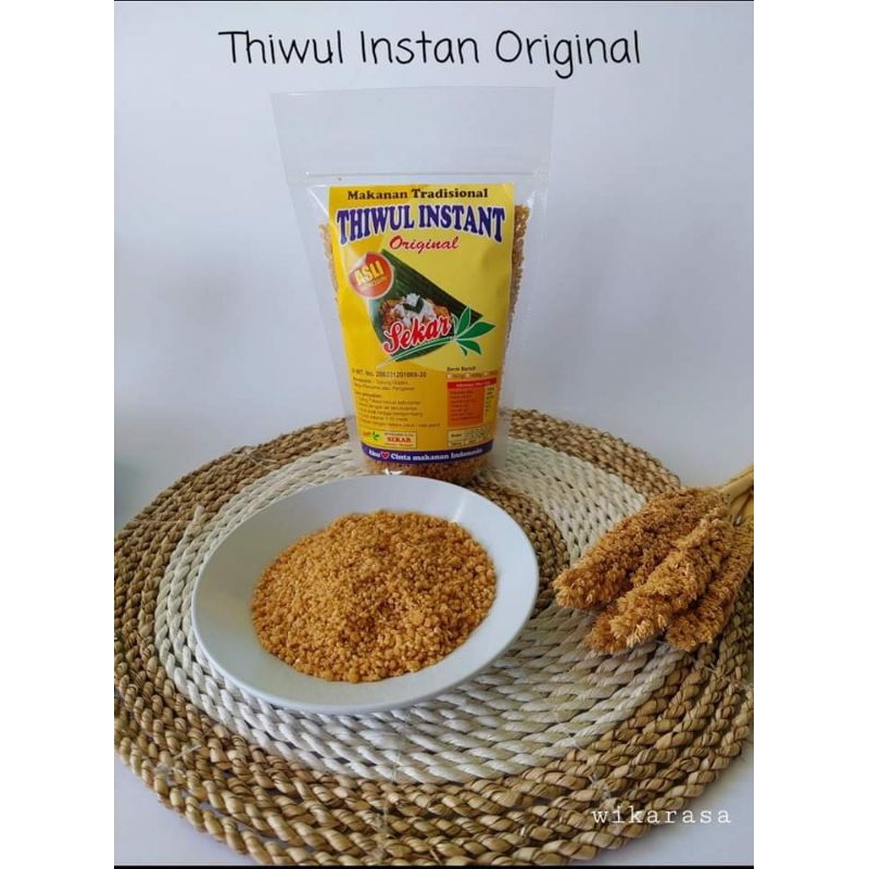 

tiwul instan original tiwul sekar Wonogiri 400 gr sego singkong tiwul instan