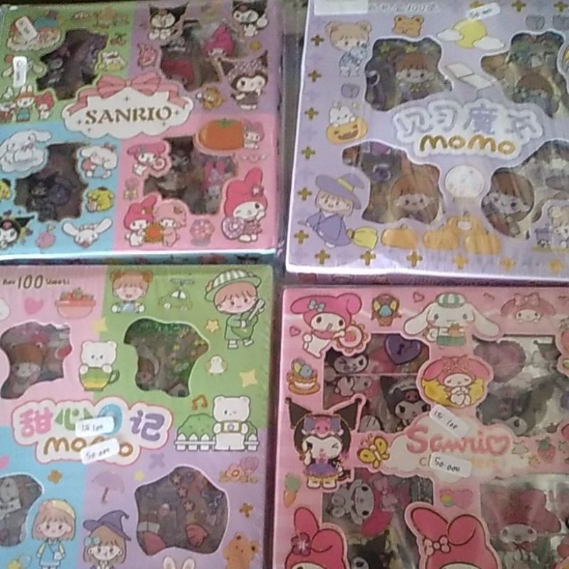 

stiker box isi 100