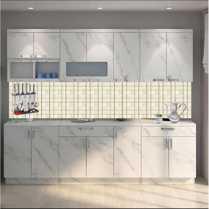 Keramik Mosaik Dinding lantai ukuran 10x10 cm