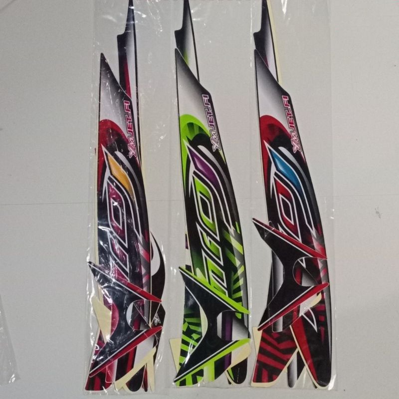 STIKER STRIPING STANDART YAMAHA MIO J 2012 2013 LIST LES BODY MOTOR MIO J 2012 2013