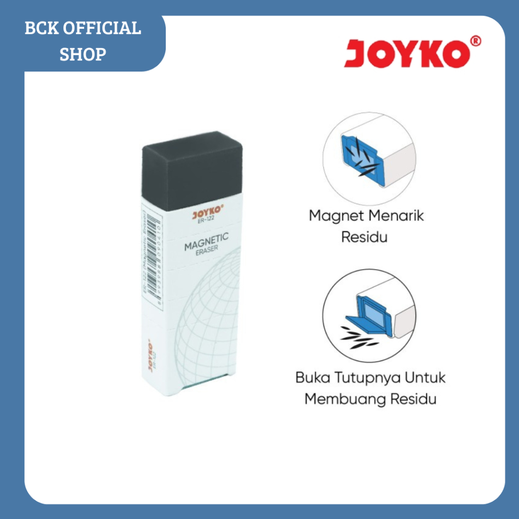 

Penghapus Magnetik Magnetic Eraser Joyko ER-122 (PCS)