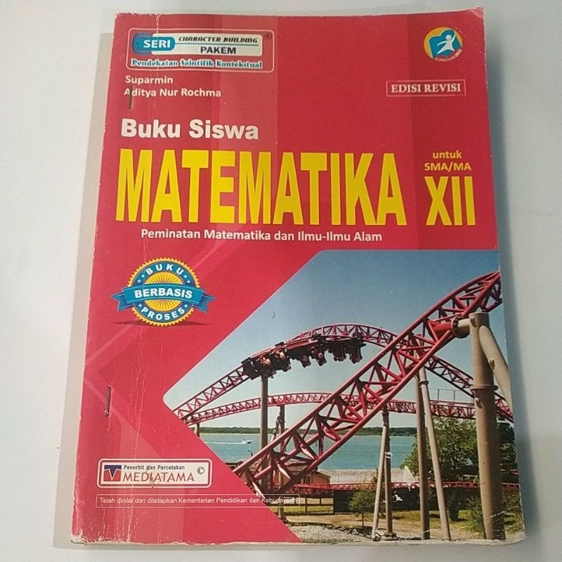 BUKU SISWA MATEMATIKA SMA/MA KELAS XII MEDIATAMA