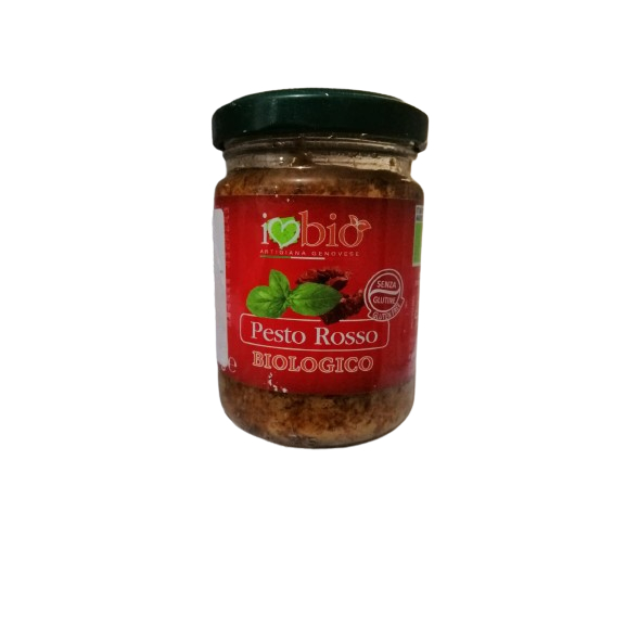 

ARTIGIANA Saus Pesto Saus Masak Khs Italia Genovese Organic Red Pesto 130 gr