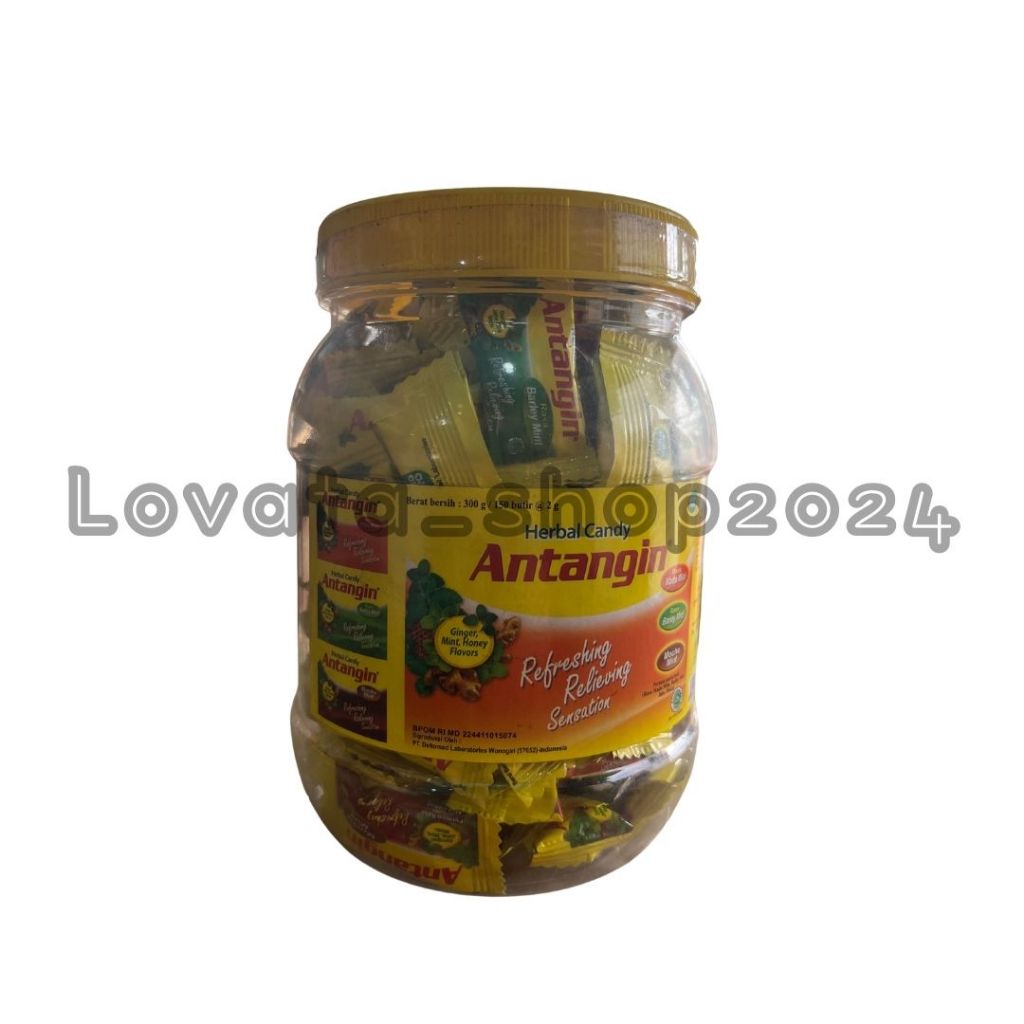 

Antangin Herbal Permen 300 g (150 pcs)