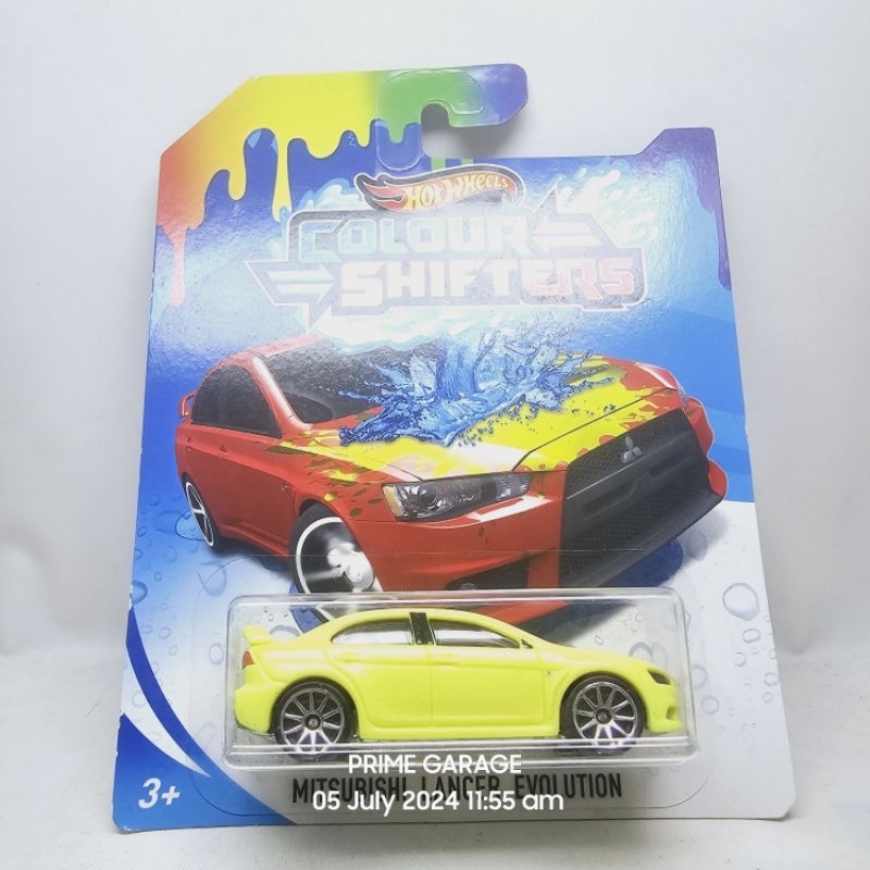 Hot wheels colour shifters mitsubishi lancer evolution X bisa ganti warna