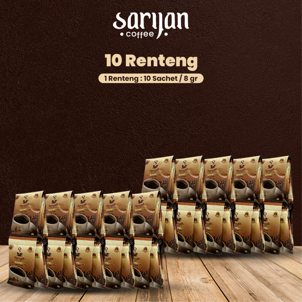 

SARIJAN SACHET (10 RENTENG) 100 pcs x 8gr Tanpa Kotak