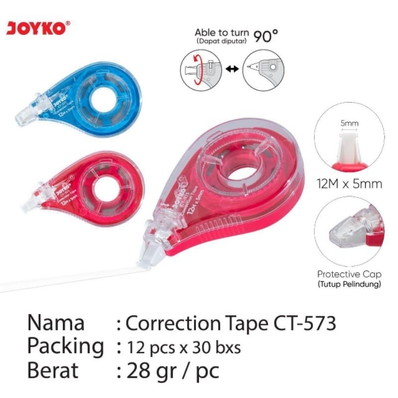 

Correction Tape Joyko CT-573